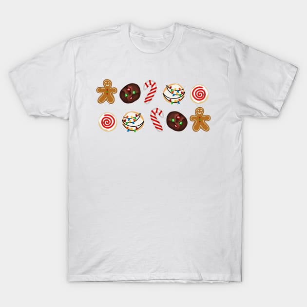 Christmas Cookies T-Shirt by Xinoni